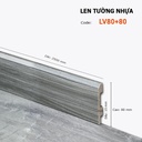 Len Tường nhựa LV80+80
