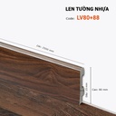 Len Tường nhựa LV80+88