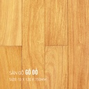 Sàn gỗ gõ đỏ 120x750mm