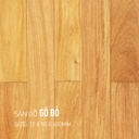 Sàn gỗ gõ đỏ 90x600mm